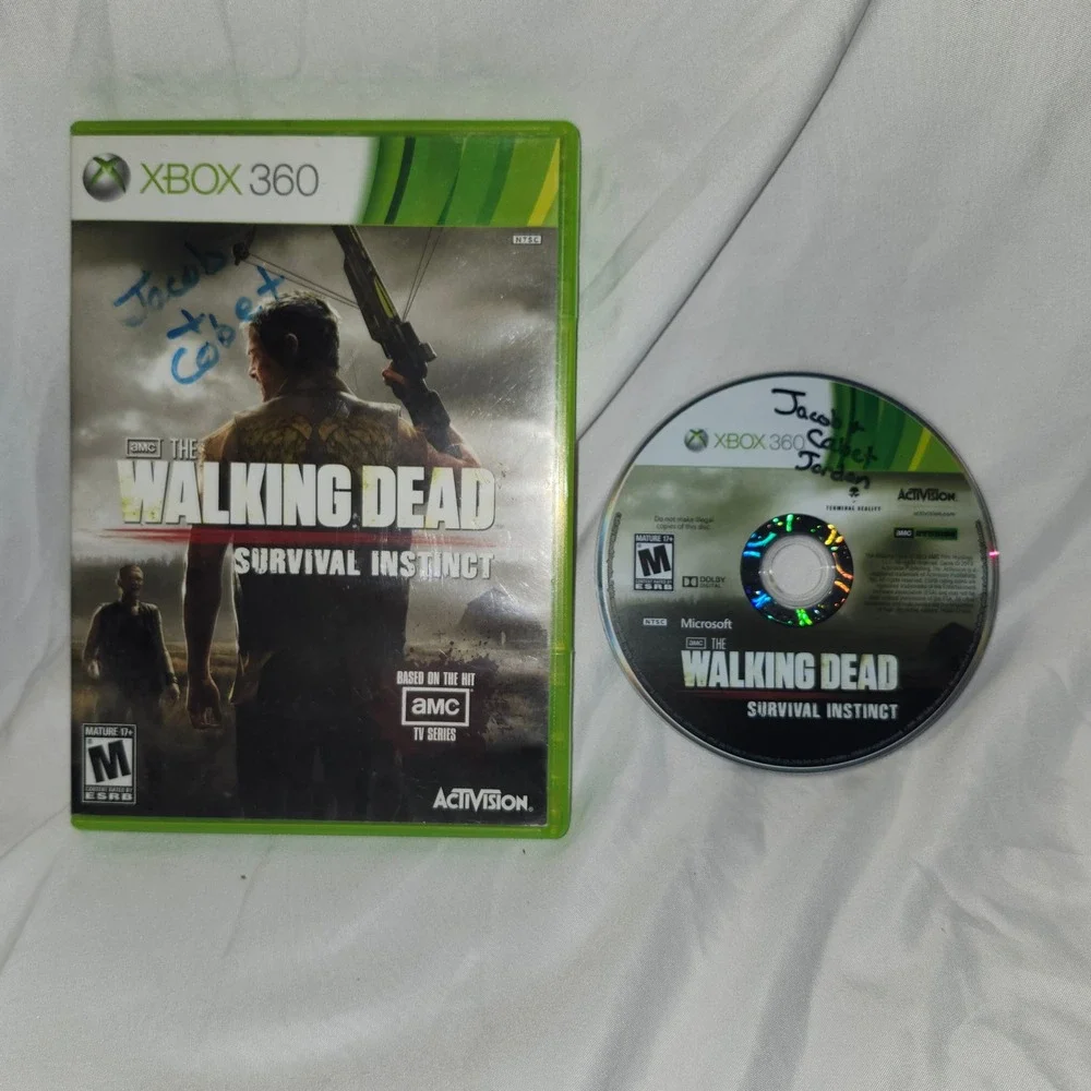 The Walking Dead Survival Instinct Xbox 360 Activision AMC TV Series Daryl Merle
